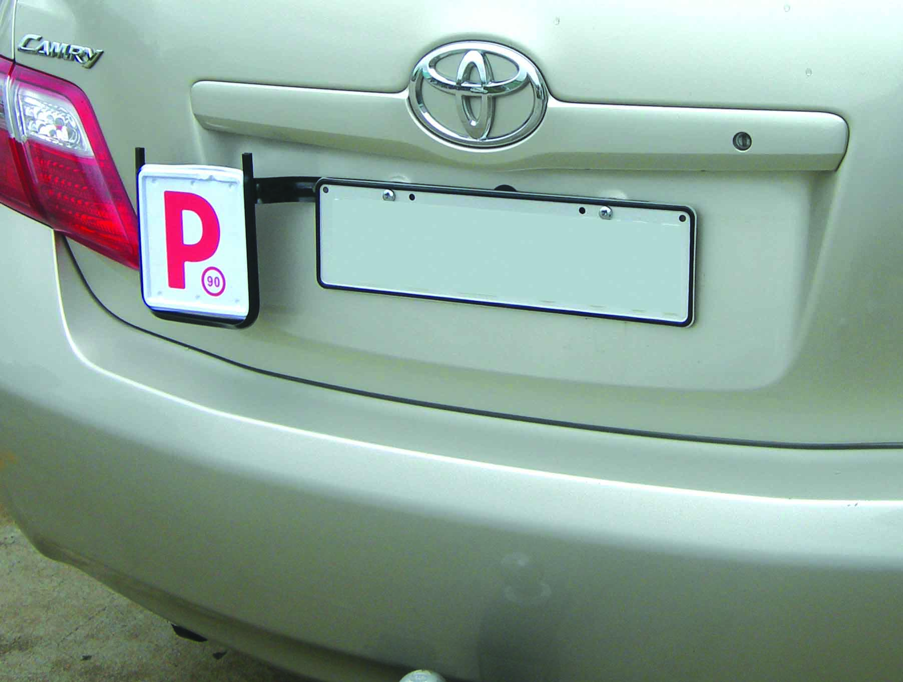 2pc L & P Plate Holders Suitable for Slimline Plates