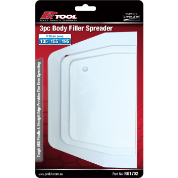 3pc Body Filler Spreader
