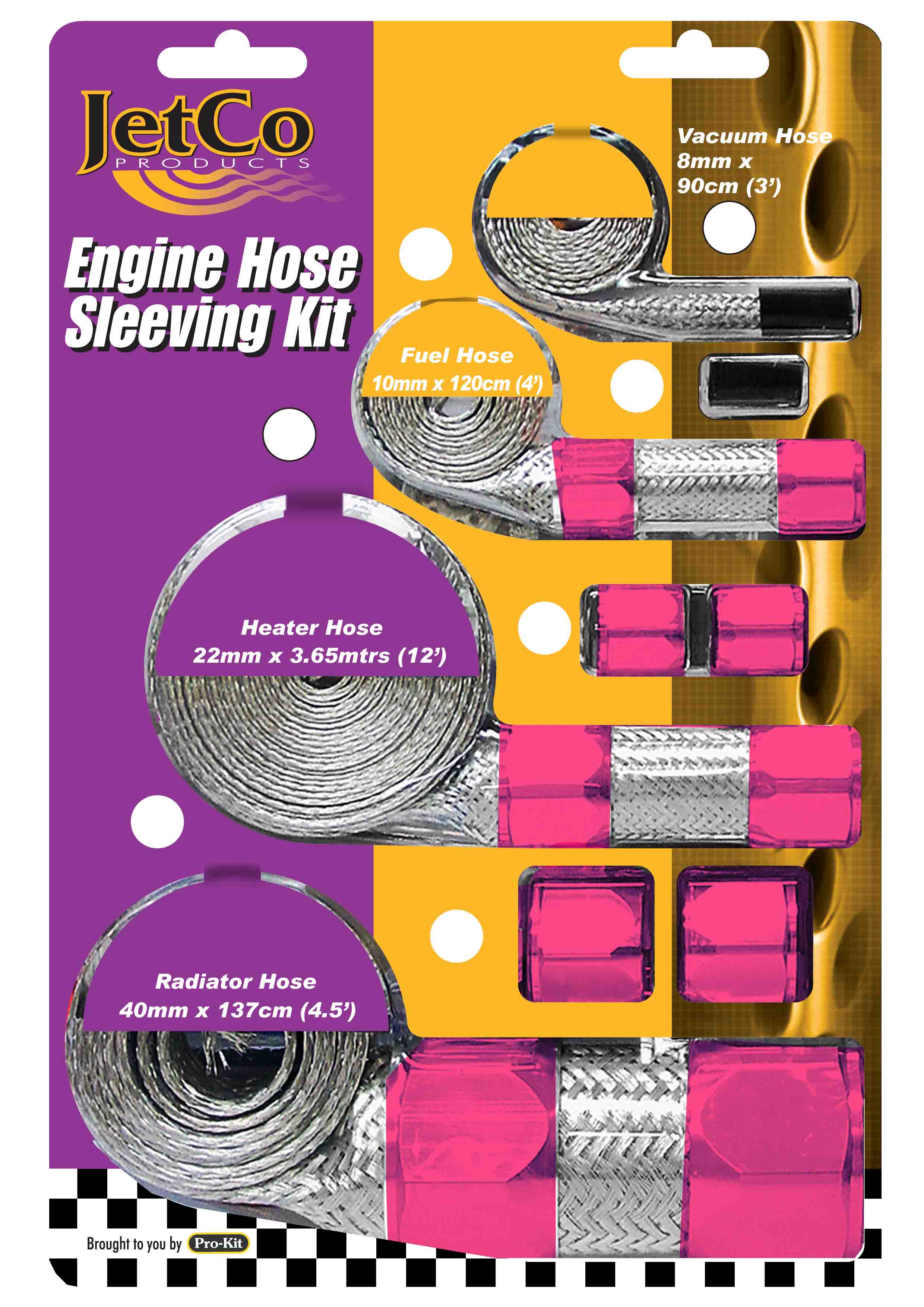 HOSE SLEEVING KIT – RED