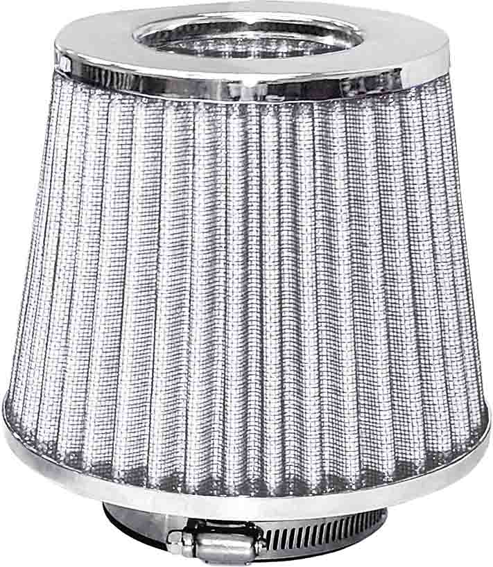 High Performance Re-Usable Pod Air Filter – Chrome Top/White Filter