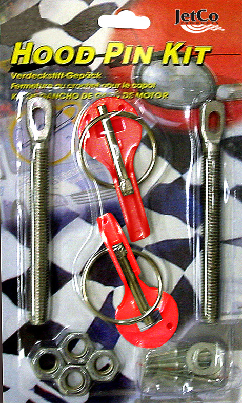 HOOD PIN KIT – RED