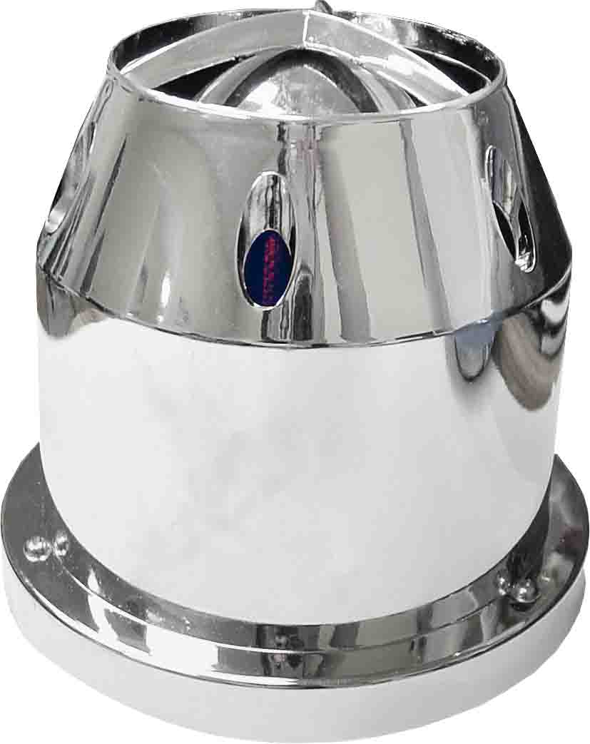 Chrome Enclosed Cross Inlet High Performance Re-Usable Pod Air Filter