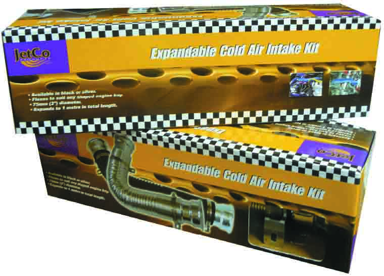 COLD AIR INLET PIPE – FLEXIBLE NYLON BLACK