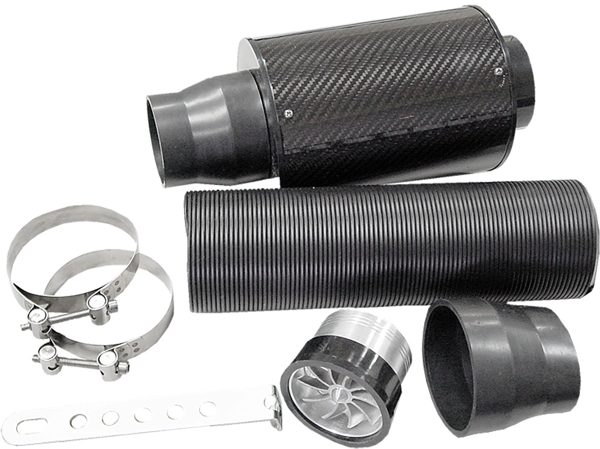 AIR FILTER KIT – CARBON WITH FLEXIBLE INLET PIPE