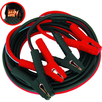 6m Super Heavy Duty 12V & 24V Booster Cables 1,000amp
