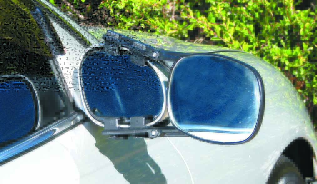 1pc 185 x 117 Clip-on Towing Mirror