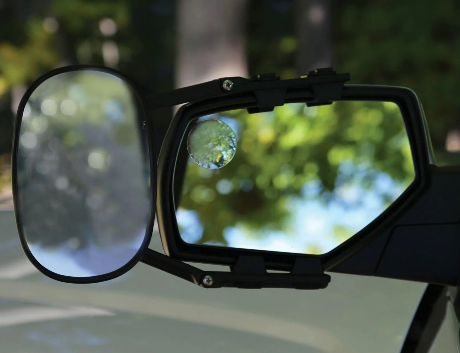 1pc 185 x 117 Clip-on Towing Mirror