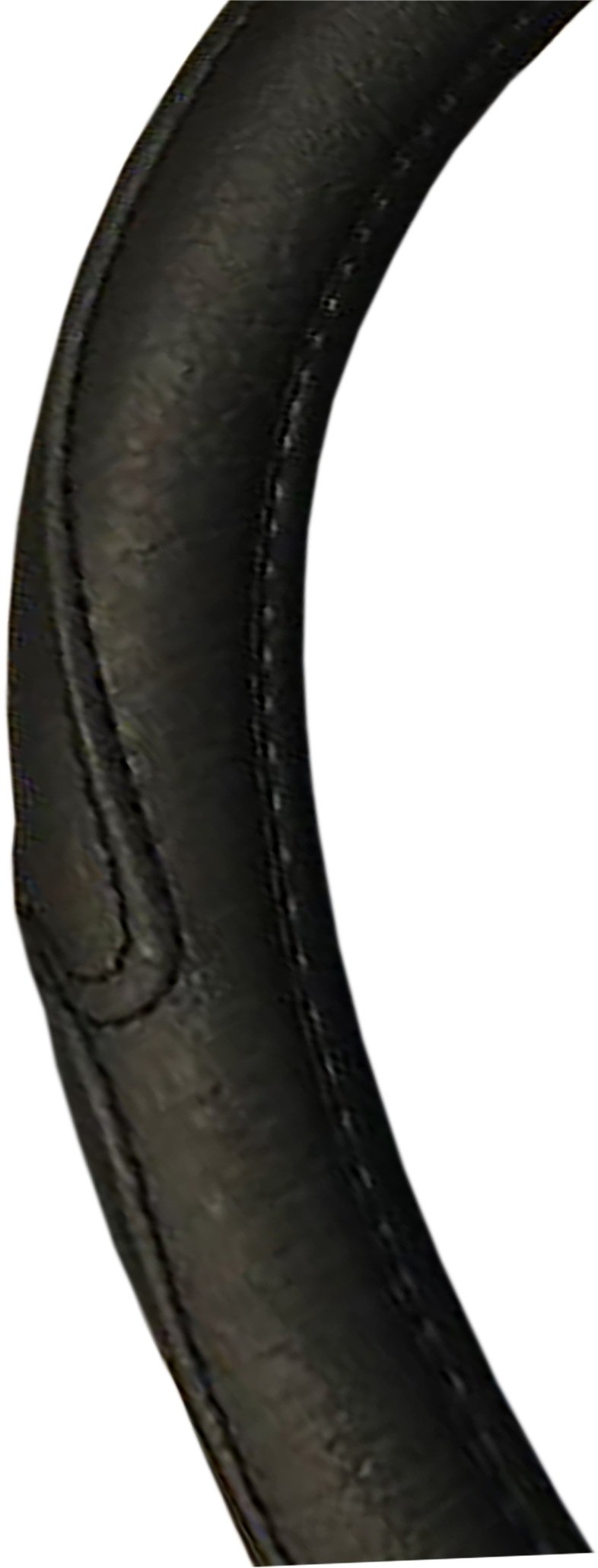 45cm Black, Rough Leather Look Truck Steering Wheel Cover