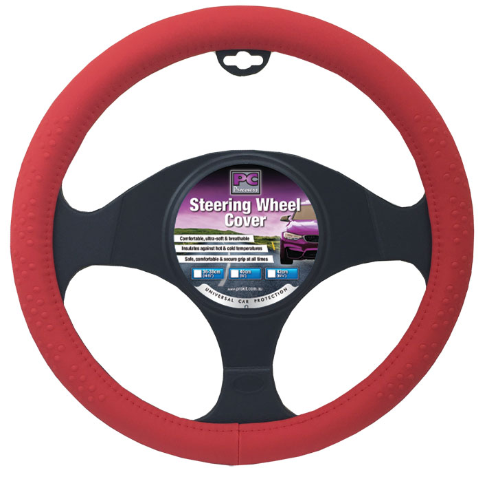 38CM S/W/COVER – MICROFIBRE RED