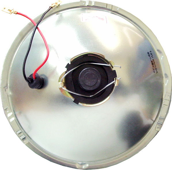 12V 7” Round High/Low H4 3 Pin Semi Sealed Beam