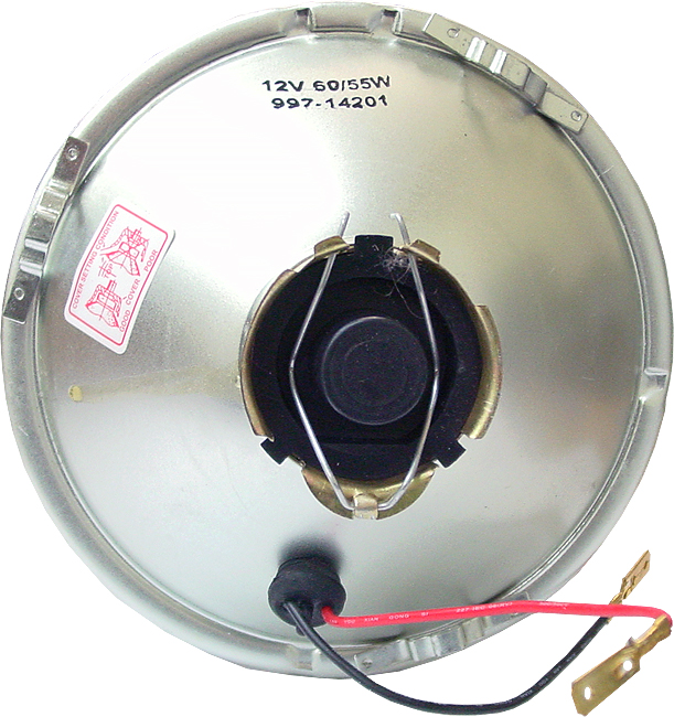 12V 5¾” Round Small/High H4 3 Pin Semi Sealed Beam