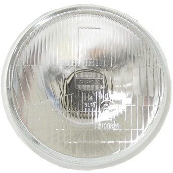 12V 5¾” Round Small High/Low H1 2 Pin Semi Sealed Beam