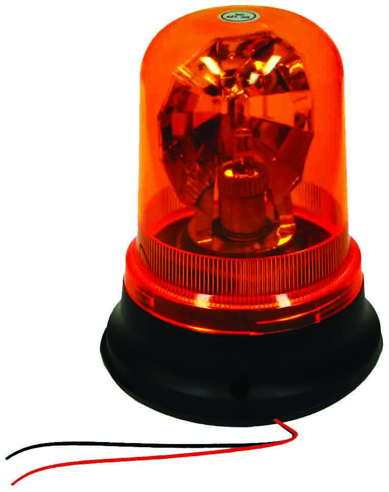 REVOLVING LIGHT – SCREW ON TYPE AMBER 12V