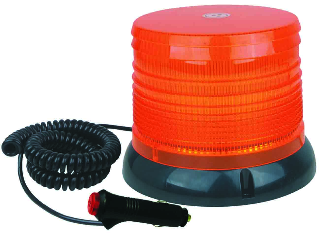 12/24V 160 x 128mm 80LED Revolvinng Strobe Light with Magnetic Base