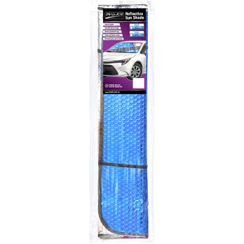 Small Blue Reflective Sunshade