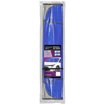 Large Blue Reflective Sunshade