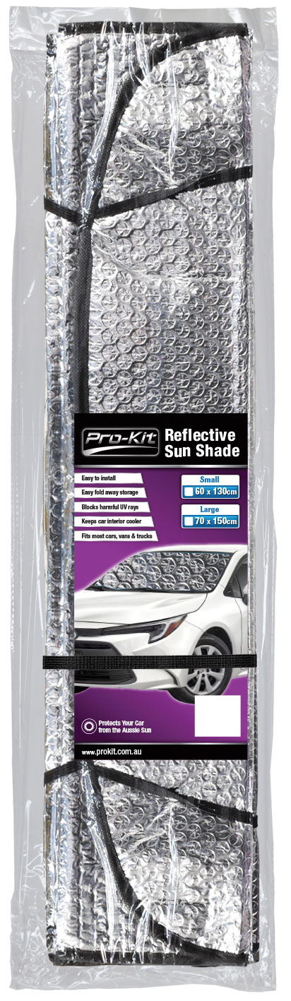 Small Silver Reflective Sunshade