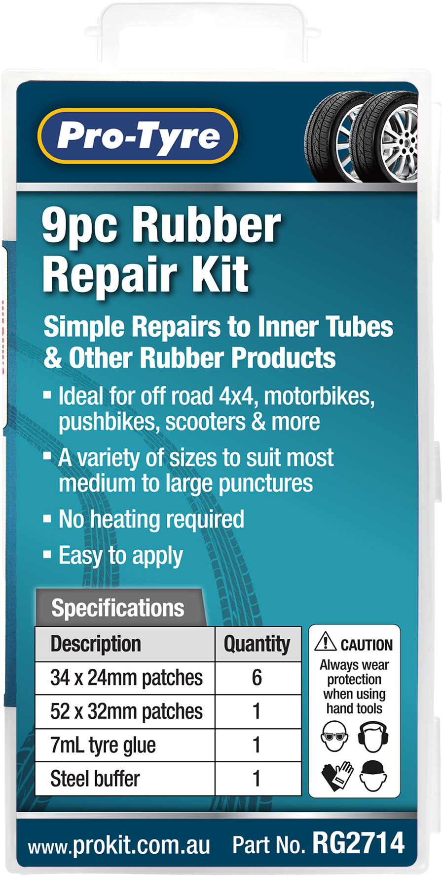 TYRE REPAIR KIT – 11pc