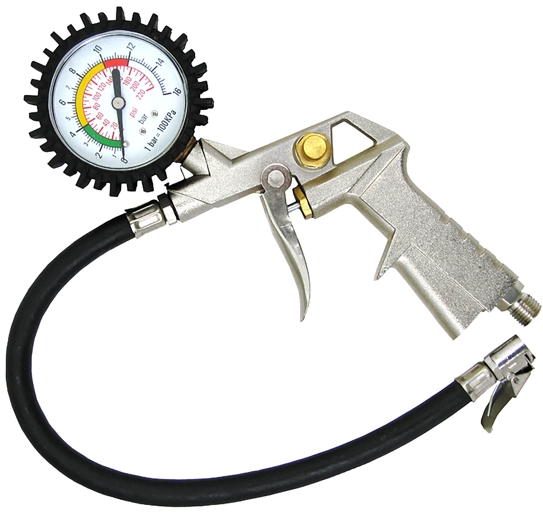 TYRE INFLATOR WITH DIAL GAUGE