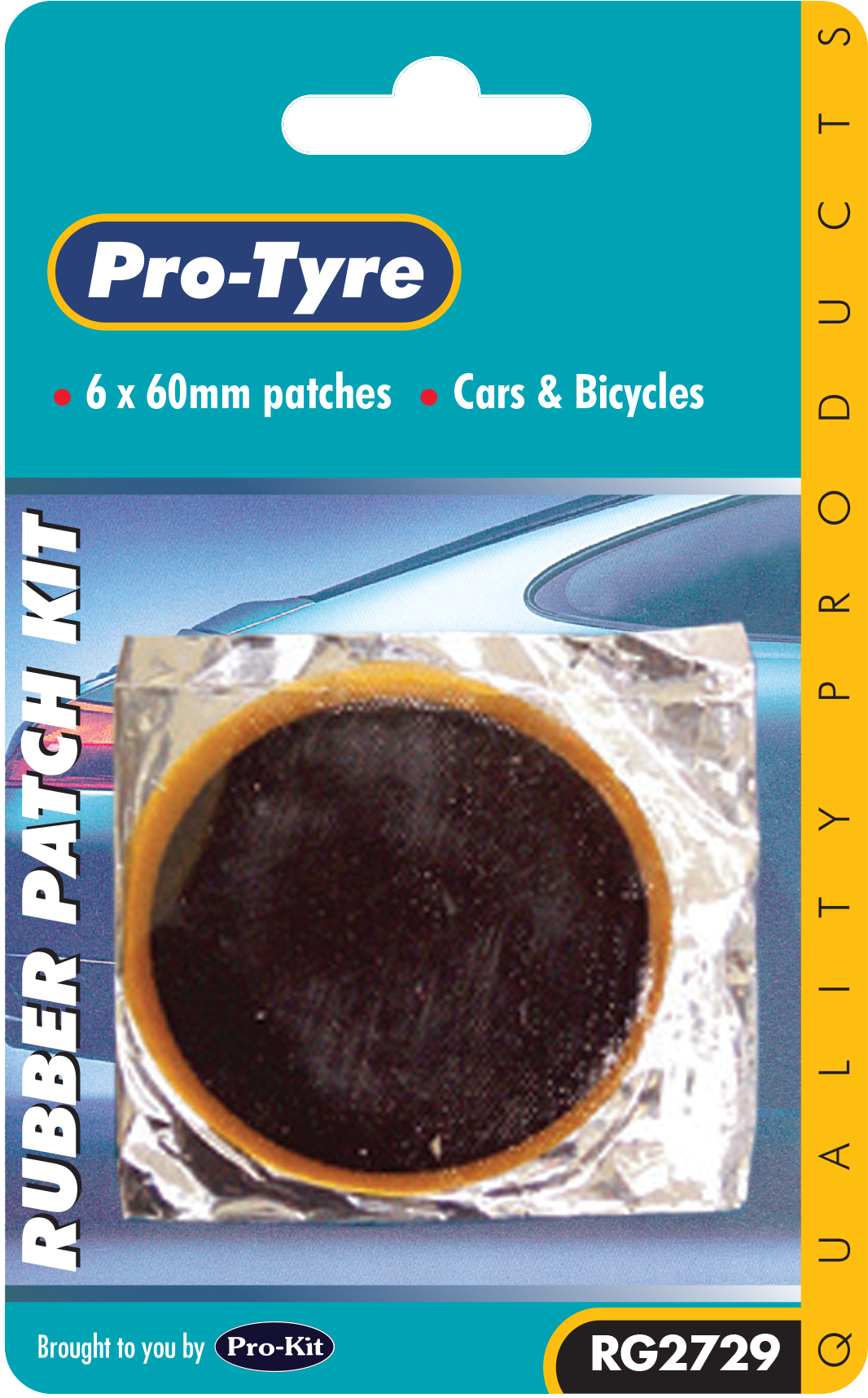 RUBBER PATCHES – 6pc ROUND 60MM