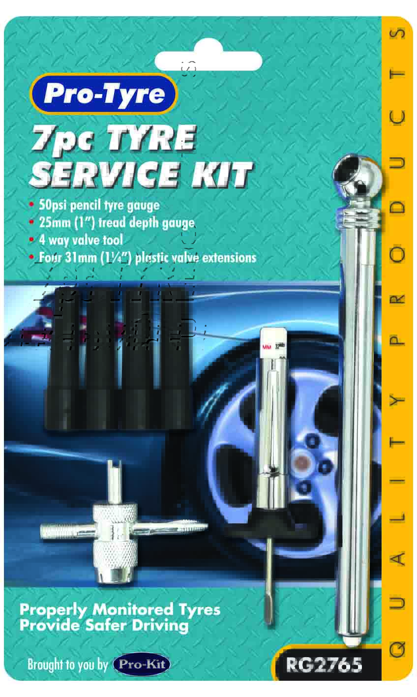 TYRE SERVICE KIT – 7pc