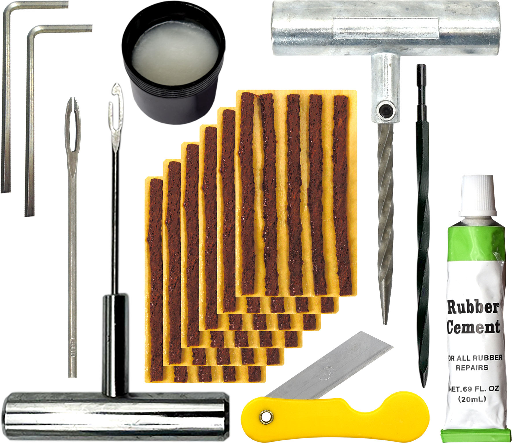 TYRE REPAIR KIT – 38pc SUPER HEAVY DUTY