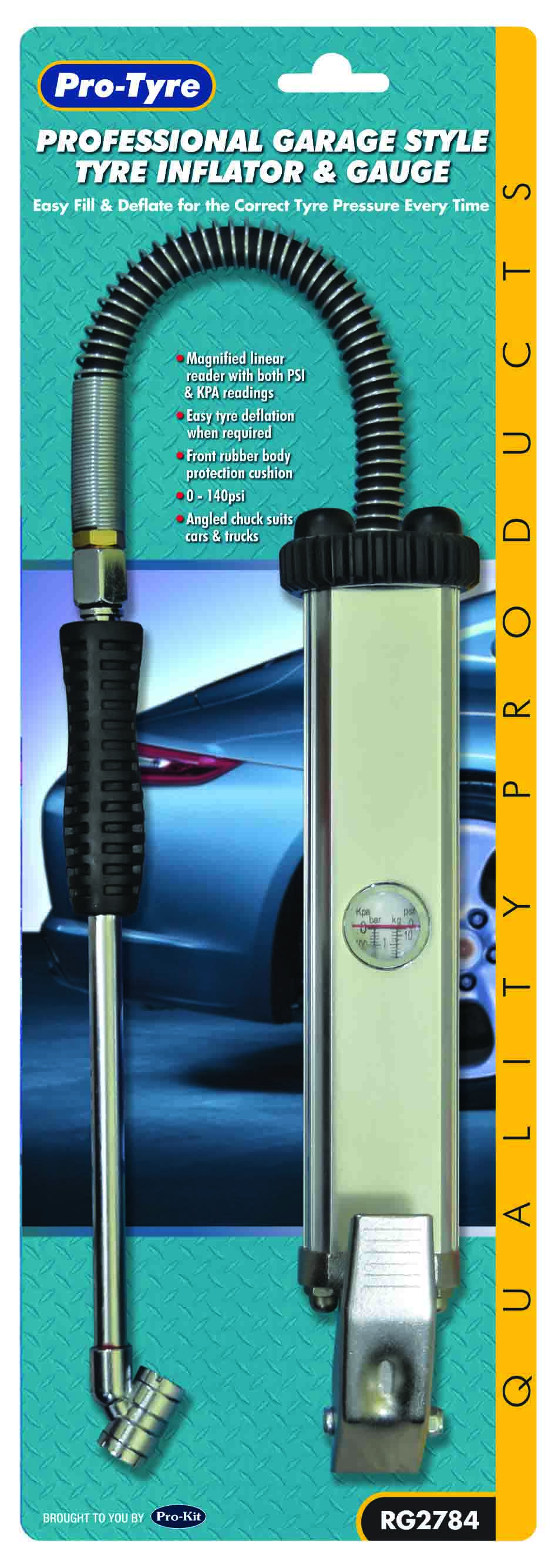 SERVICE STATION STYRE TYPE INFLATOR – WITH STRIP GAUGE