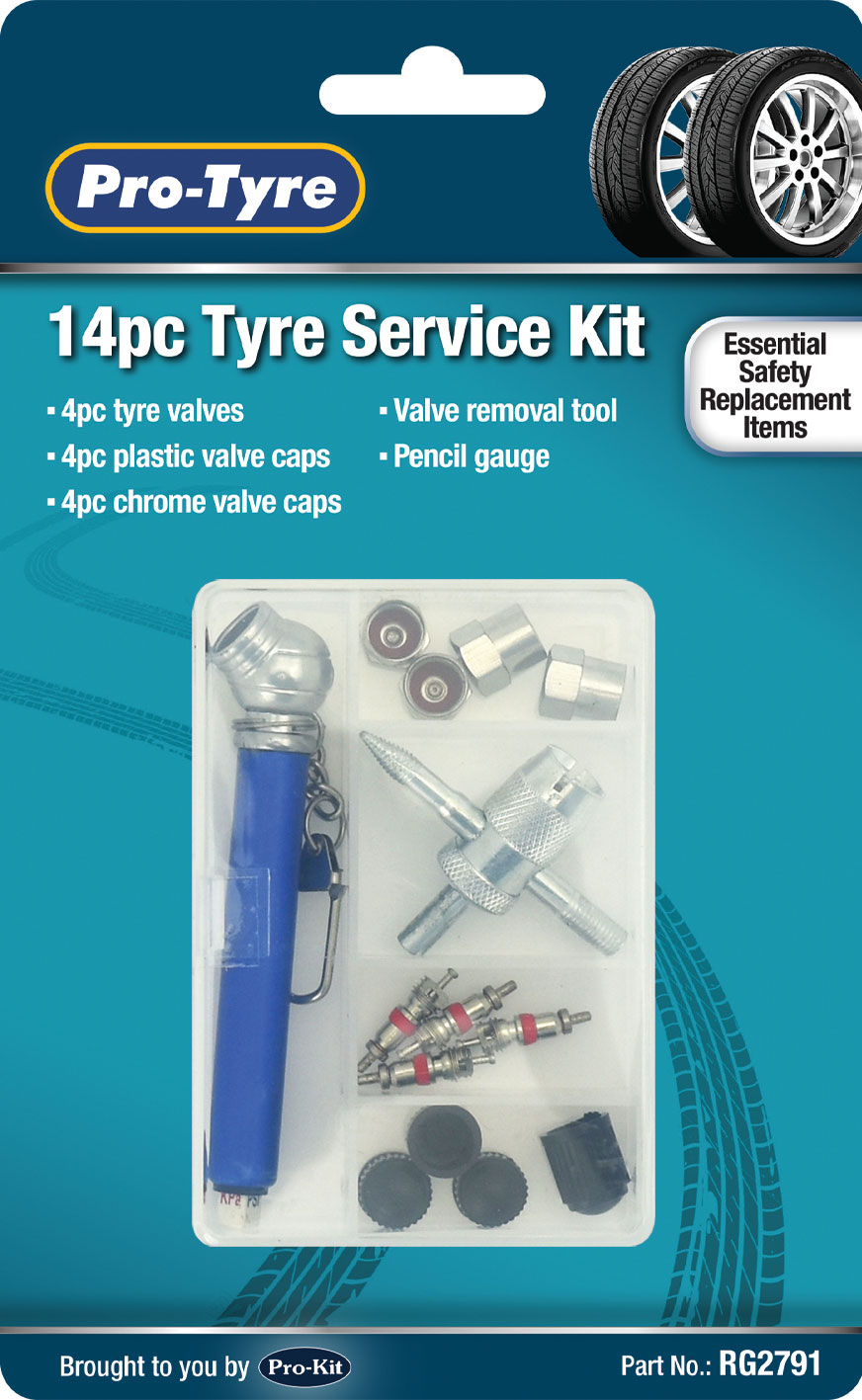 TYRE SERVICE KIT – 14pc