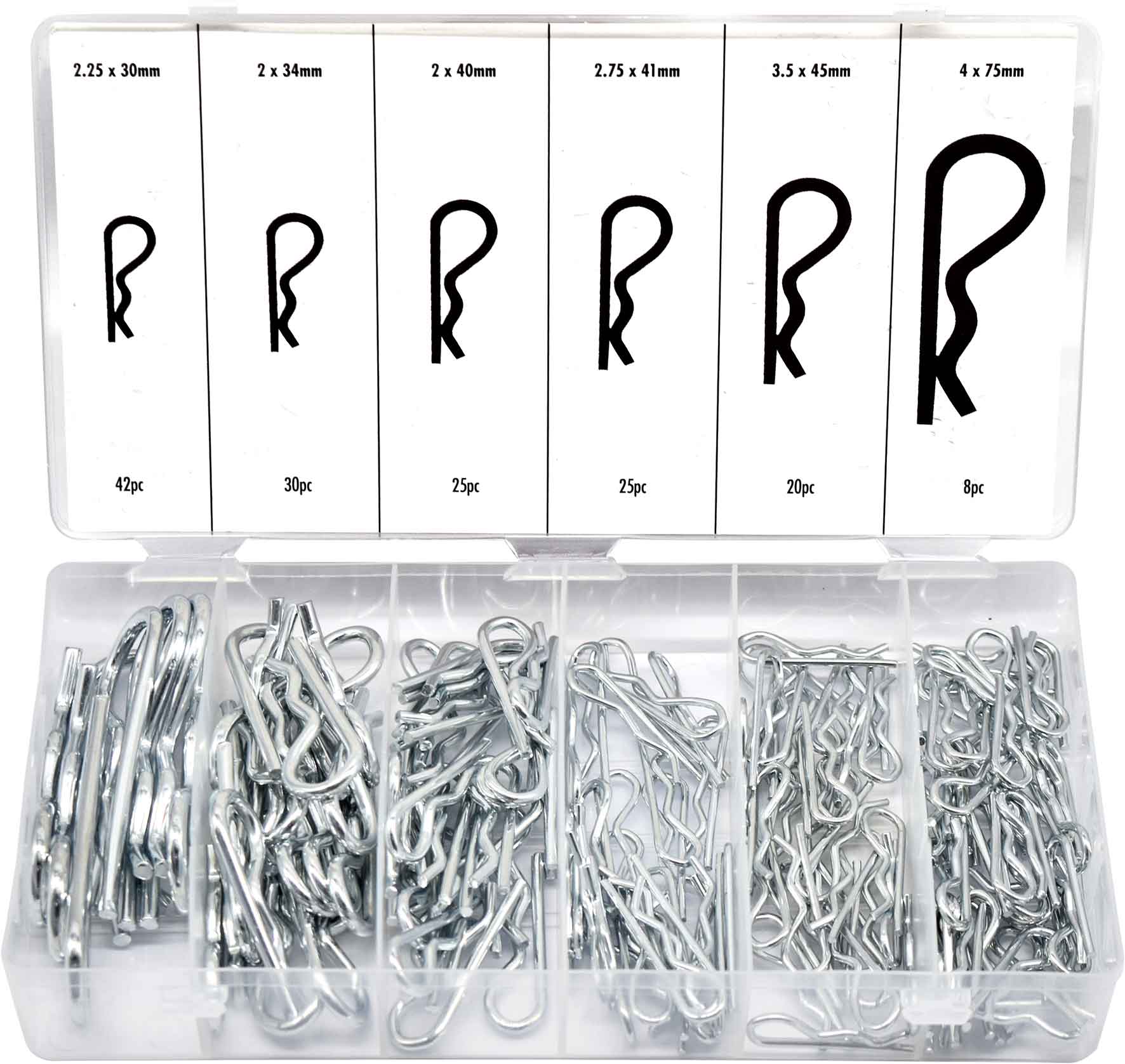150pc HITCH PINS/R CLIPS