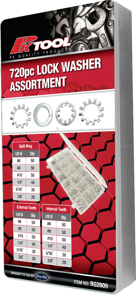 720pc LOCK WASHERS
