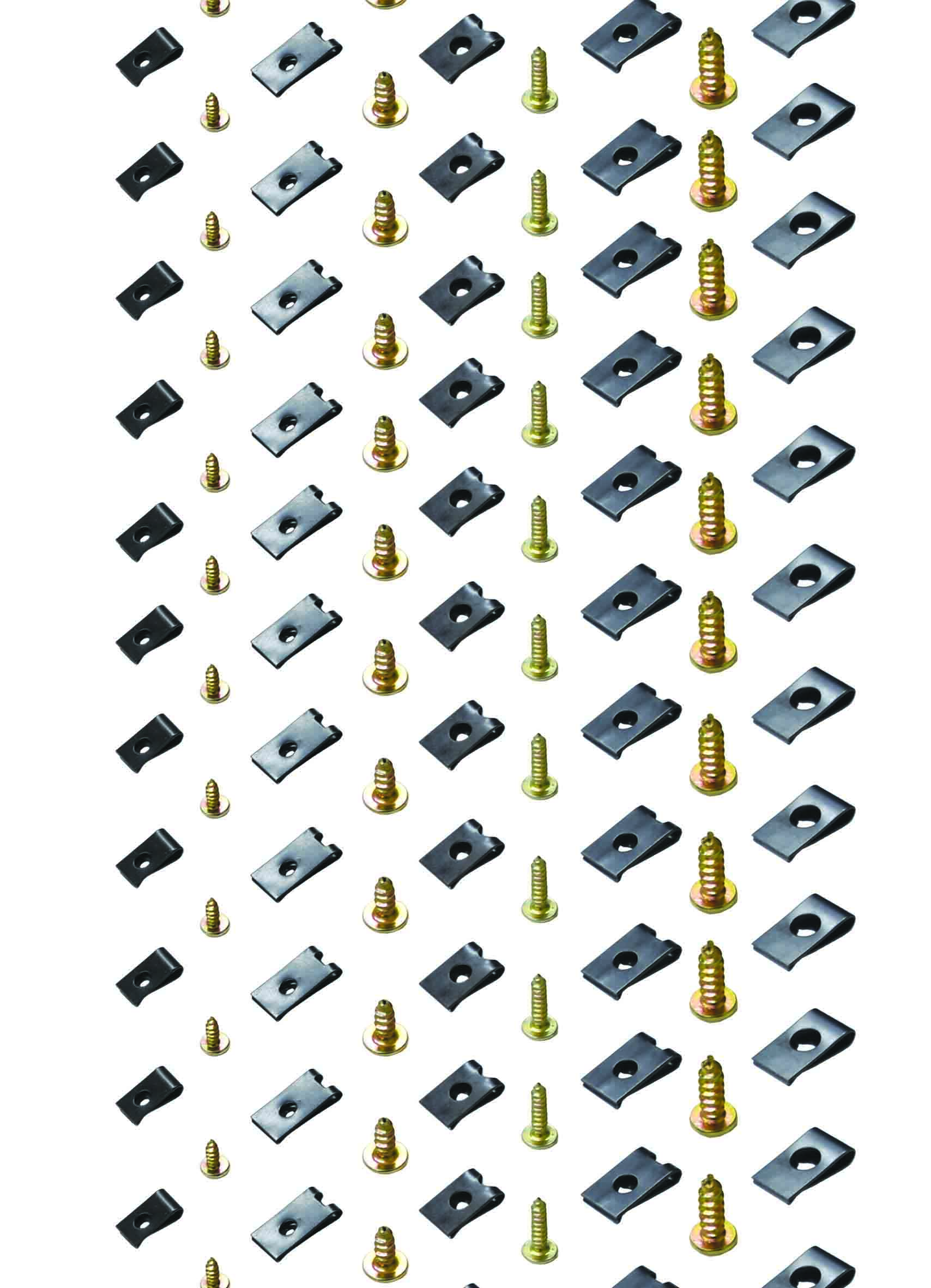 170pc U-CLIPS & SCREWS