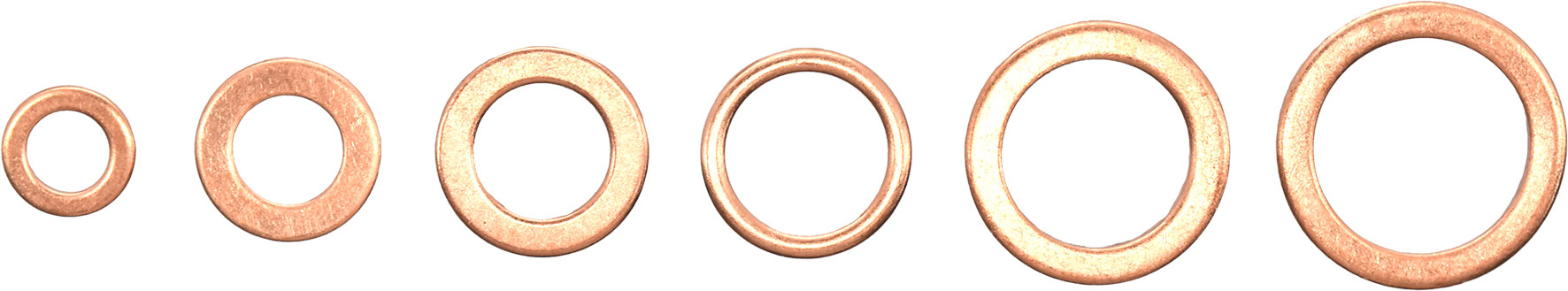 110pc COPPER WASHERS