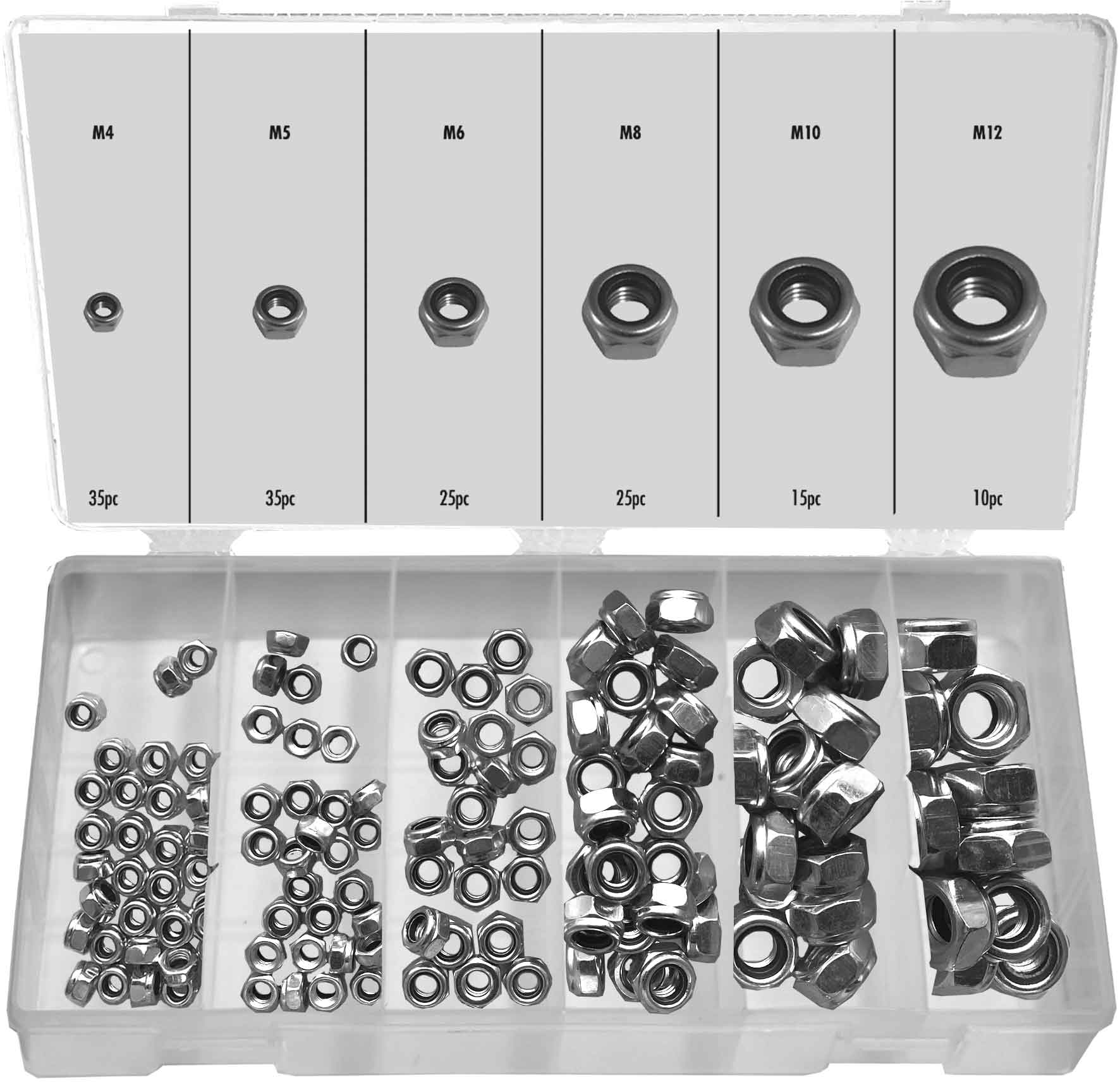 150pc LOCKNUTS