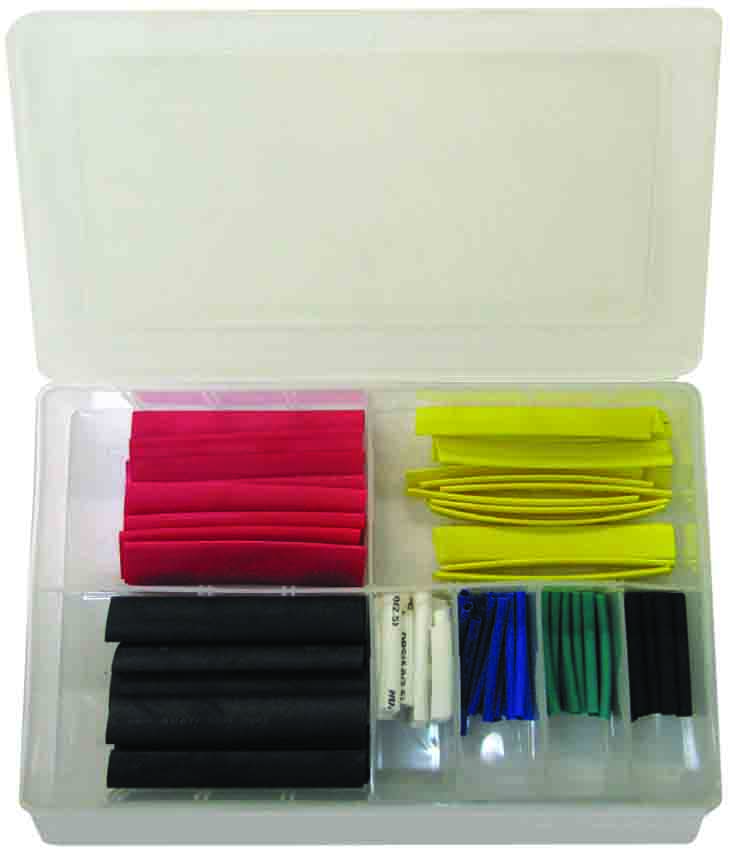 136pc HEAT SHRINK TUBES