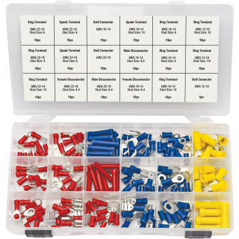 175pc Wire Terminal Assortment