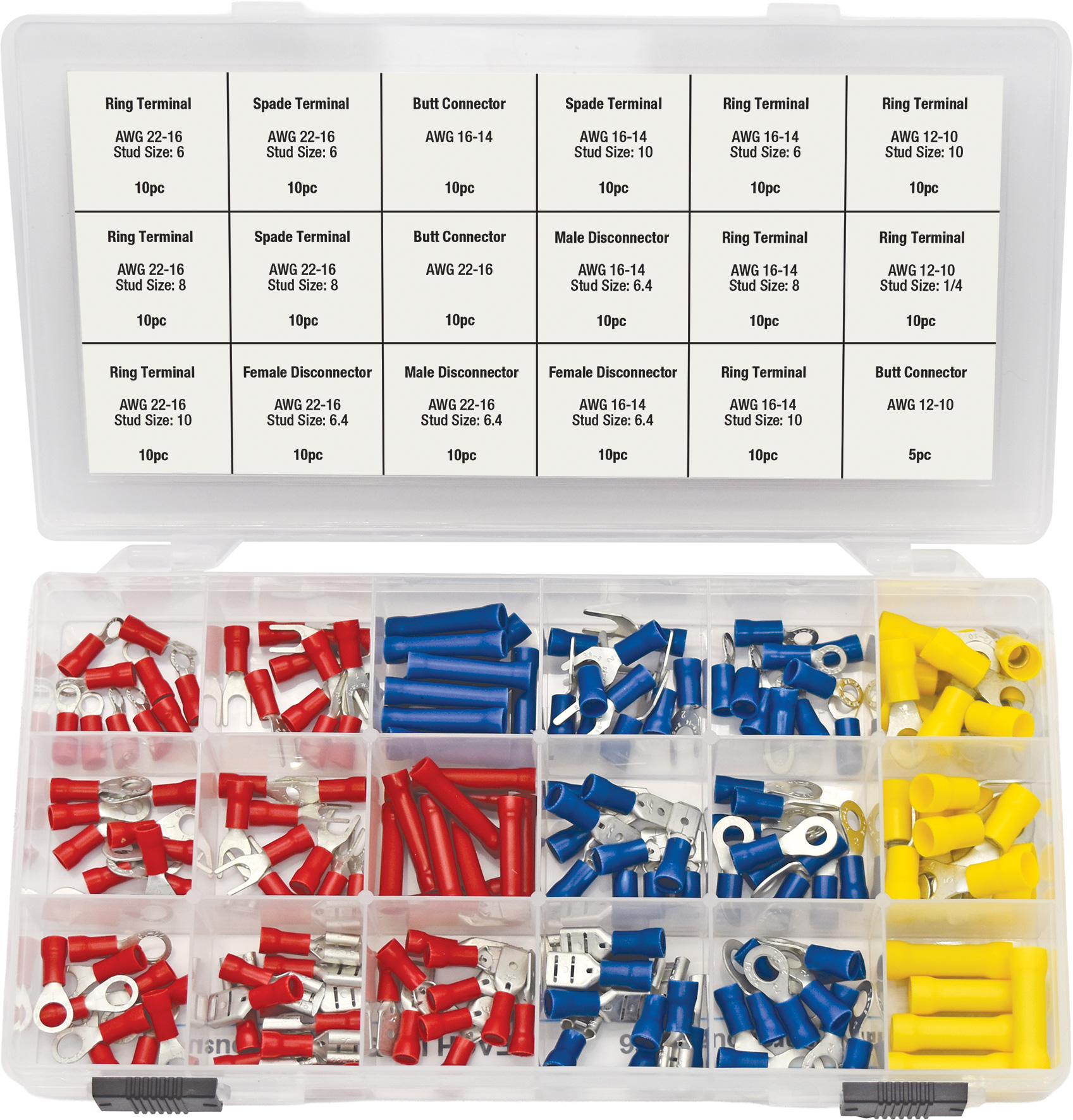 175pc Wire Terminal Assortment