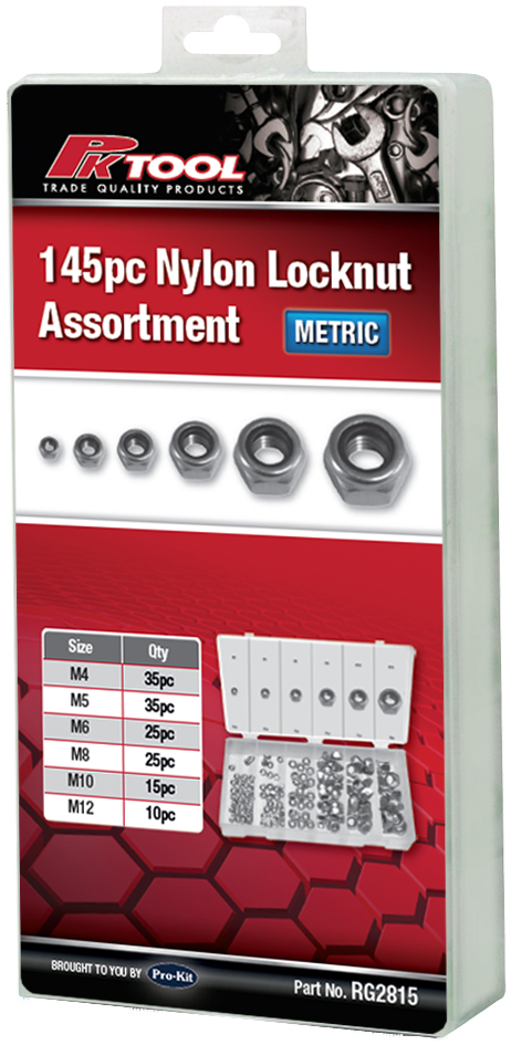 150pc LOCKNUTS