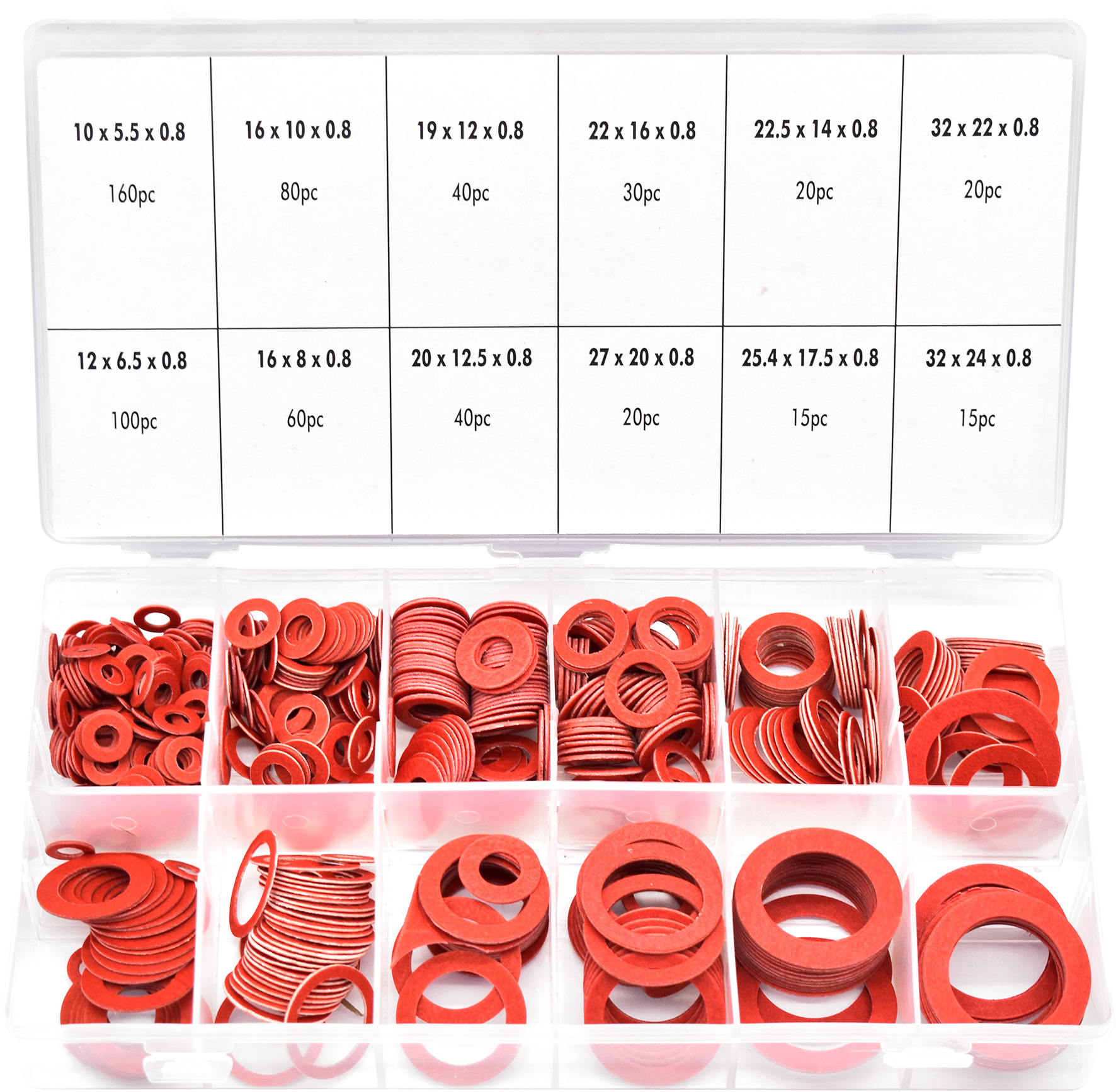 600pc FIBRE WASHERS