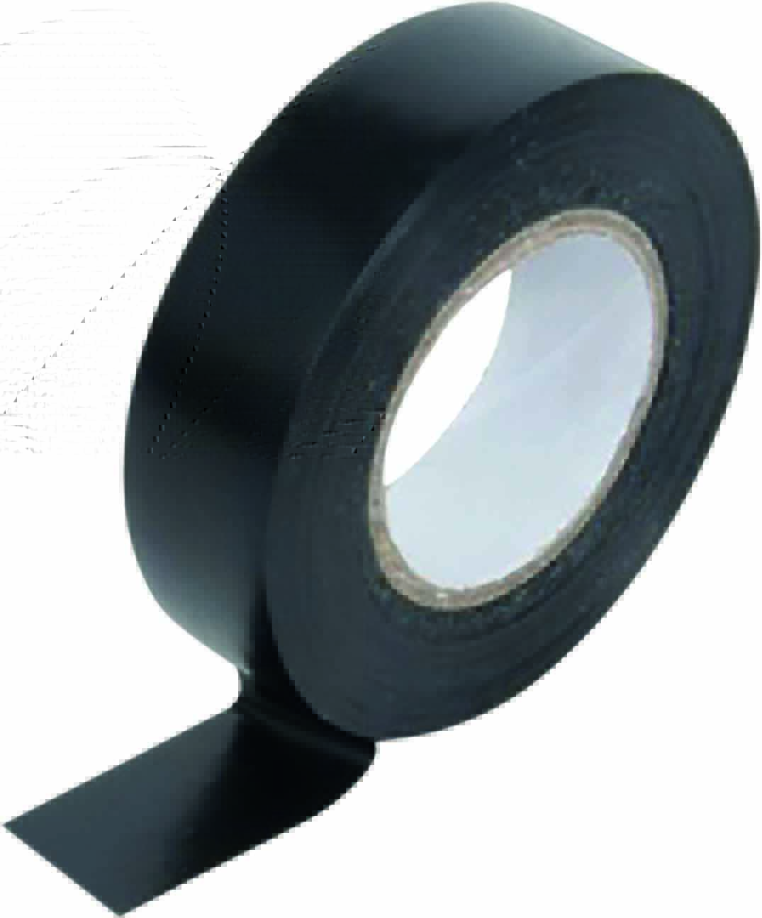 19mm INSULATION BLACK TAPE 10 9mtr ROLL/PACK