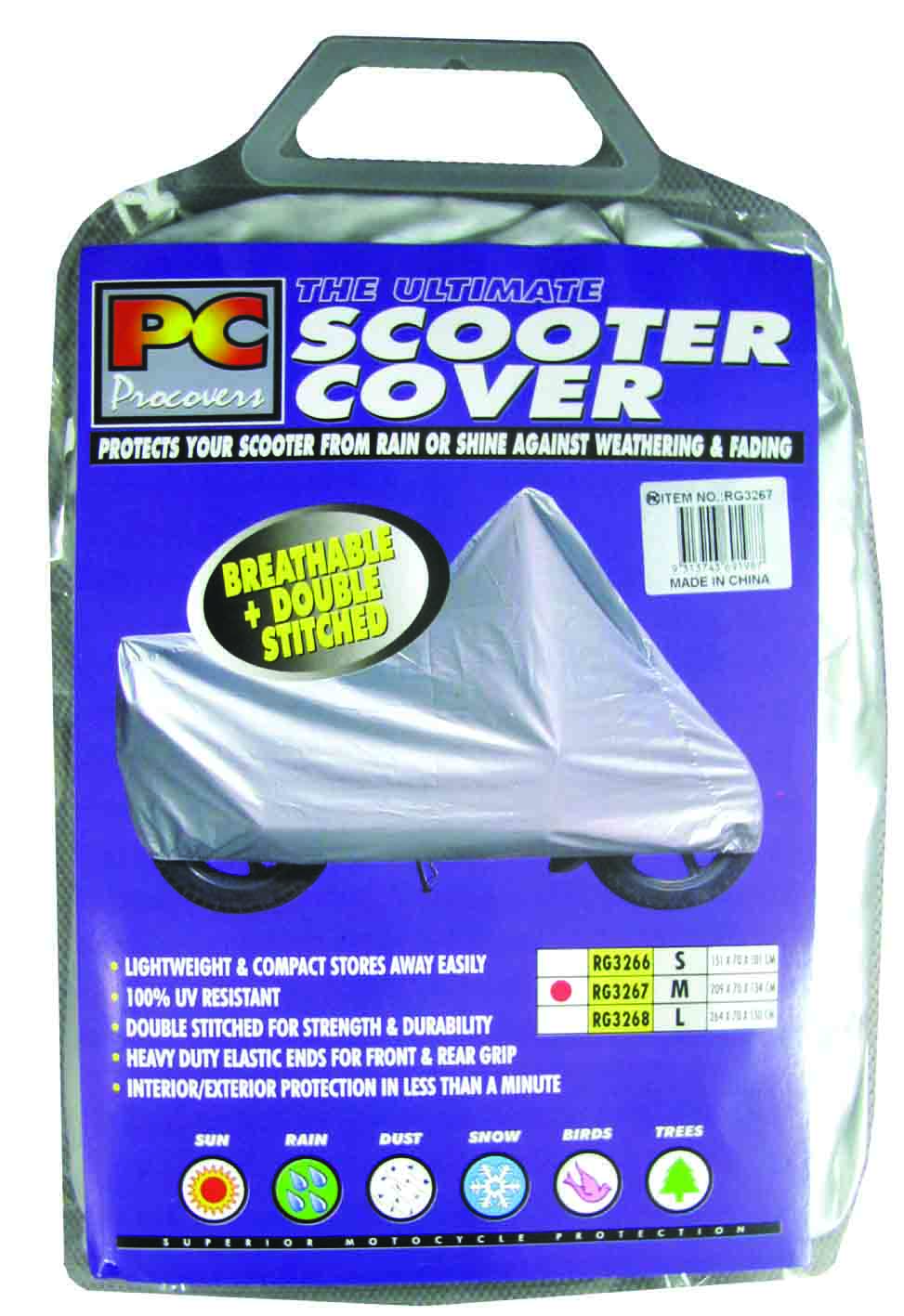 Large Polyester Scooter Cover