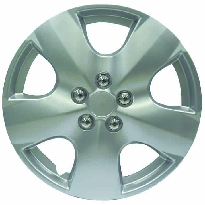 4pc 14″ Silver Wheel Cover Set