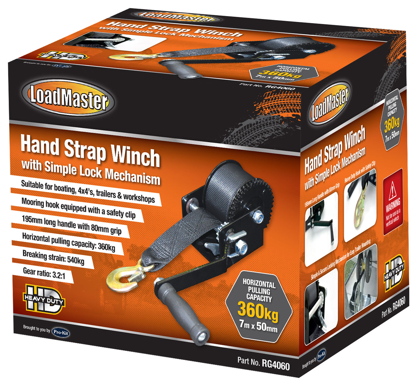 Hand Strap Winch