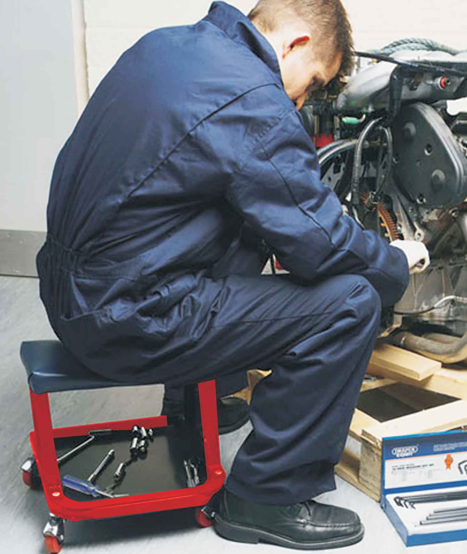 Mechanics Workshop Fixed Seat
