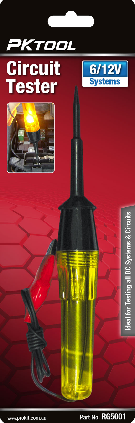 6-12V 200mm Circuit Tester