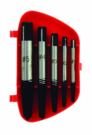 5pc Bolt & Screw Extractor Set