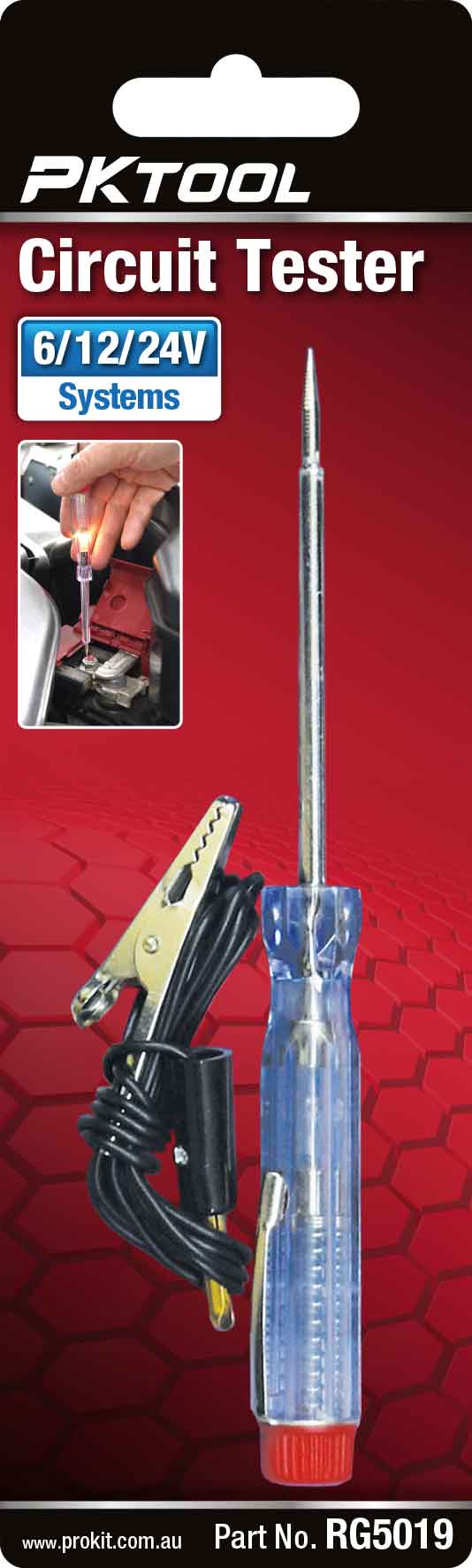 6-24V 140mm Circuit Tester