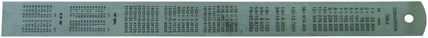 300mm Steel Ruler
