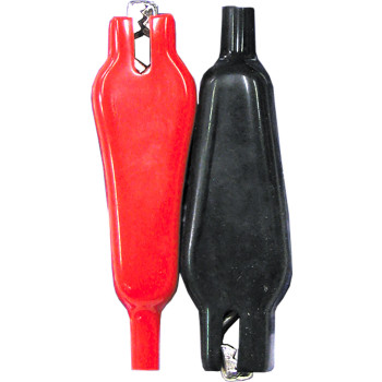 2pc Inslulated Battery Clips 120amp