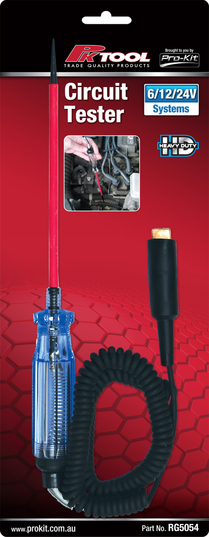 6/12/24V Super Heavy Duty Circuit Tester