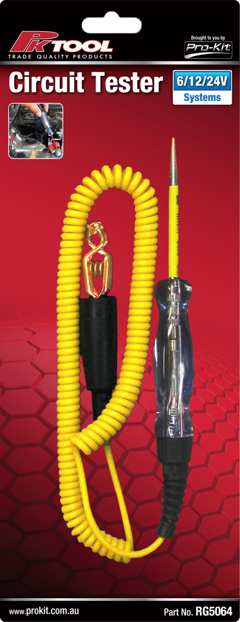 6/12/24V Circuit Tester